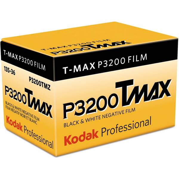 Kinofilm Kodak T-Max P3200 135-36×1 

