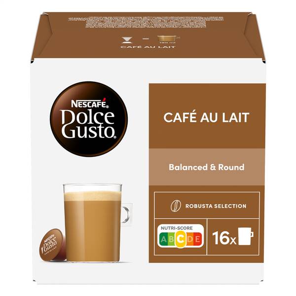 Kapsle pro espressa NESCAFÉ Café au Lait (16 ks) 

