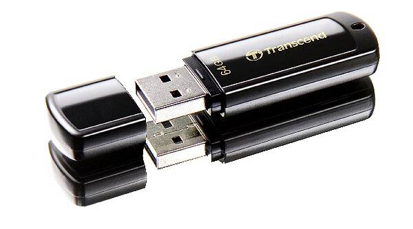 USB Flash Transcend 64GB černý

