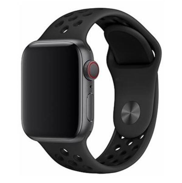 Řemínek Devia Deluxe Sport 2 na Apple Watch 38/40/41 mm černý

