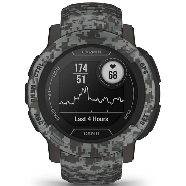 Chytré hodinky Garmin Instinct 2 Camo Edition - Graphite Camo 

