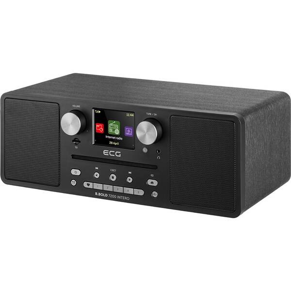 Internetový radiopřijímač s DAB+ ECG B.BOLD 7200 černý

