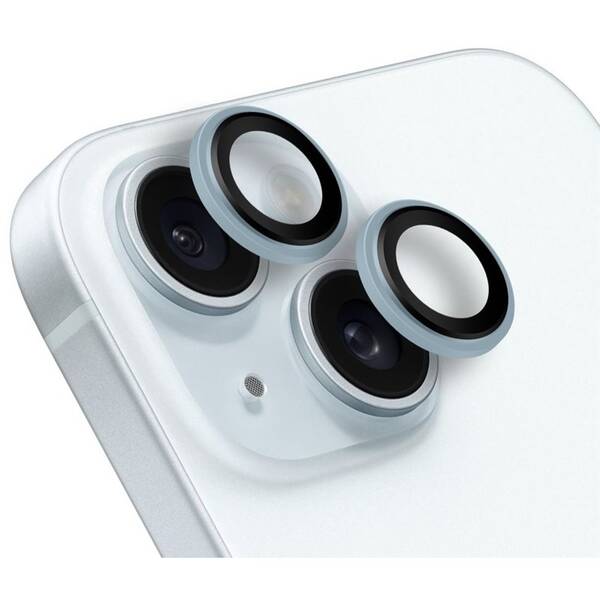 Ochranné sklo čočky fotoaparátu Obal:Me Lens Protector na Apple iPhone 15/15 Plus fialové

