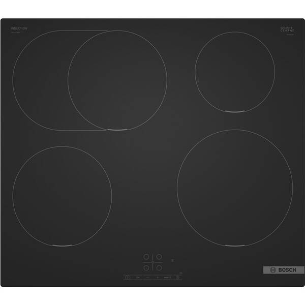 Indukční varná deska Bosch PIF61ABB5E Matt Design černá

