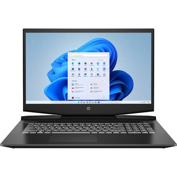 Notebook HP Gaming 17-cd2600nc černý

