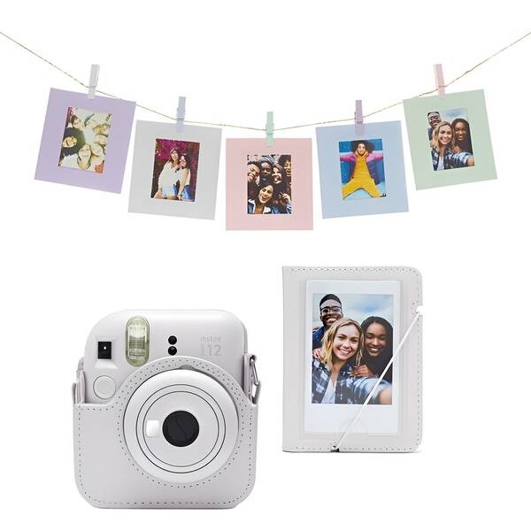 Instantní fotoaparát Fujifilm Instax mini 12 ACC kit bílý

