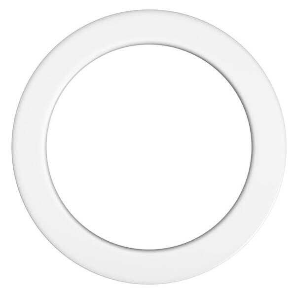 Magnetická nálepka FIXED MagPlate na mobilní telefony pro použití technologie MagSafe bílá

