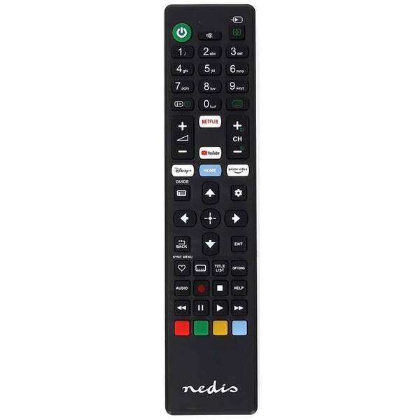 Dálkový ovladač Nedis kompatibilní se všemi televizory Sony černý

