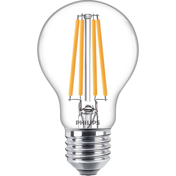 Žárovka LED Philips klasik, 10,5W, E27, teplá bílá 


