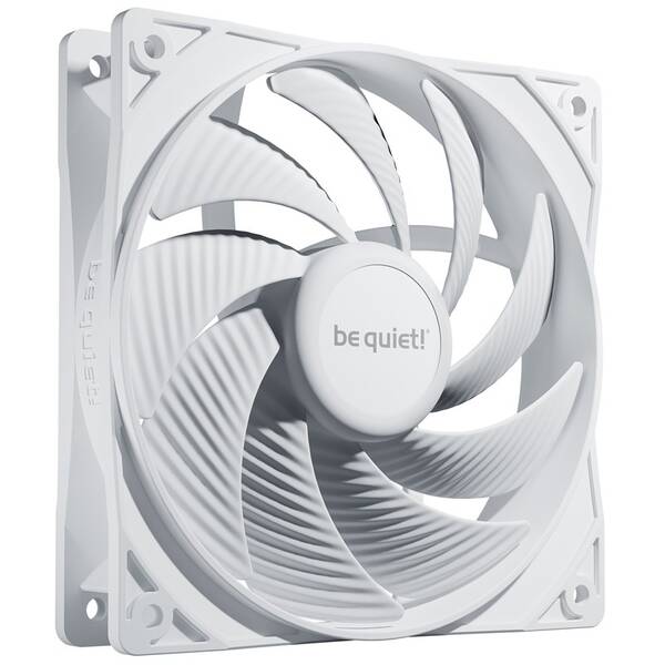 Ventilátor be quiet! Pure Wings 3 120mm PWM high-speed White 


