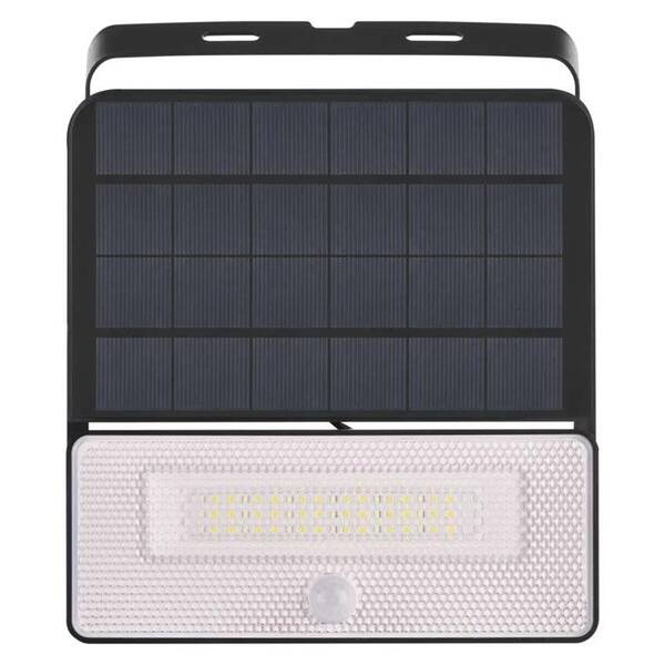 Reflektor EMOS SOLO, 1600lm, PIR, solární, neutrální bílá černý

