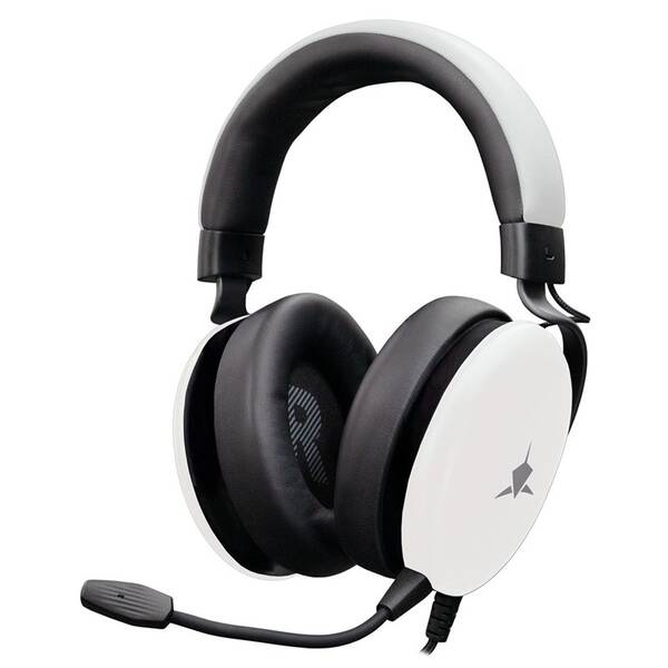 Headset White Shark ELEPHANT, PC, PS4/PS5, Mac bílý

