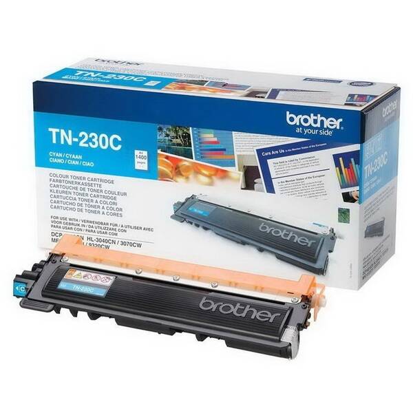 Toner Brother TN-230C, 1400 stran azurový

