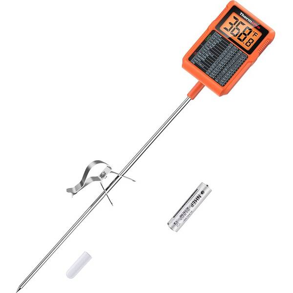 Teploměr do masa ThermoPro TP-510 oranžový


