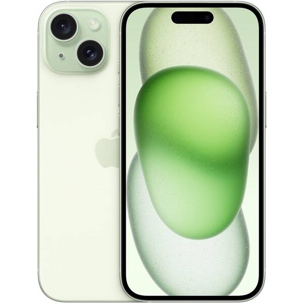 Mobilní telefon Apple iPhone 15 512 GB Green 

