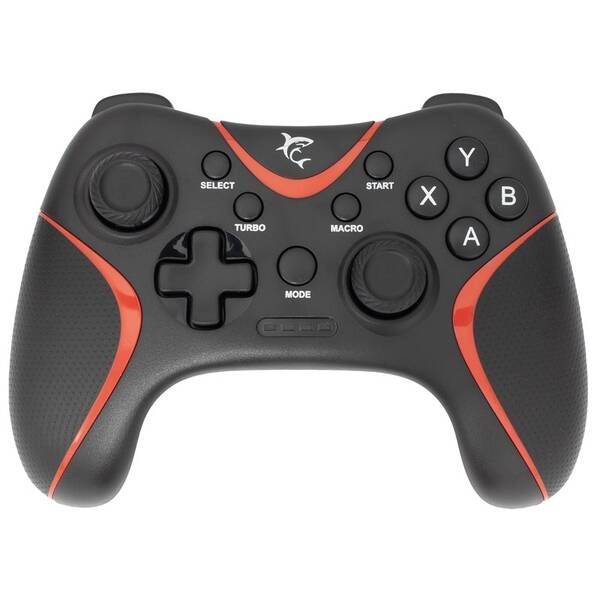 Gamepad White Shark DECURION, pro PS3, Windows, Android BOX a TV černý/červený

