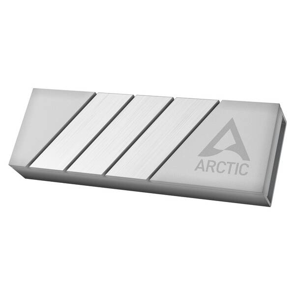 Chladič Arctic Cooling M2 Pro Heatsink Set for M.2 2280 Silver stříbrný

