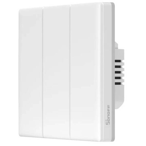 Vypínač Sonoff Smart WiFi Touch TX T5 3C (3-channel) bílý

