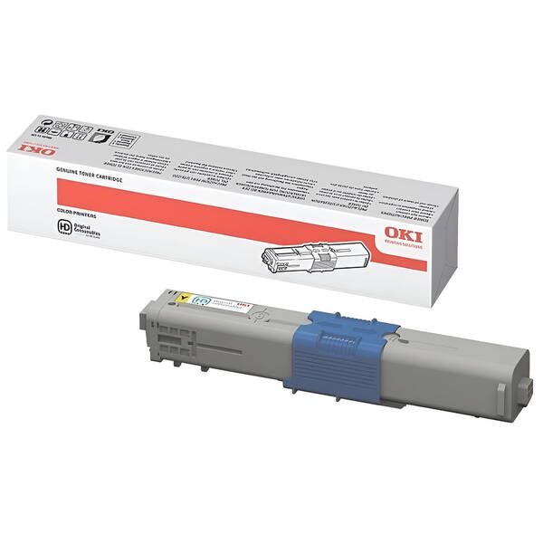 Toner OKI C310/C330/C510/C530, 2000 stran žlutý

