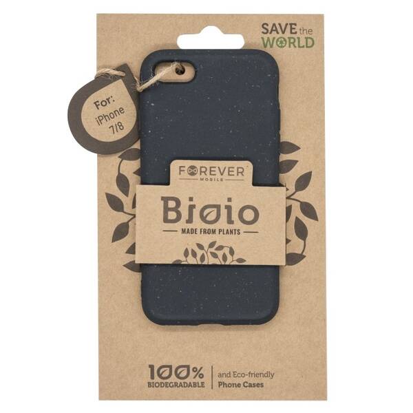 Kryt na mobil Forever Bioio na Apple iPhone 7/8/SE (2020/22) černý

