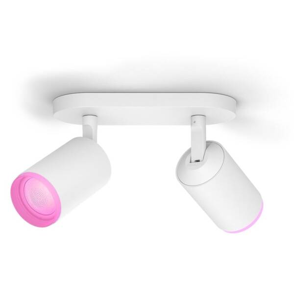 Bodové svítidlo Philips Fugato White and Color Ambiance 2 Spot bílé

