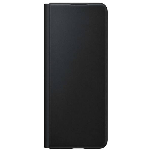 Pouzdro na mobil flipové Samsung Leather Flip Cover Galaxy Z Fold3 černé

