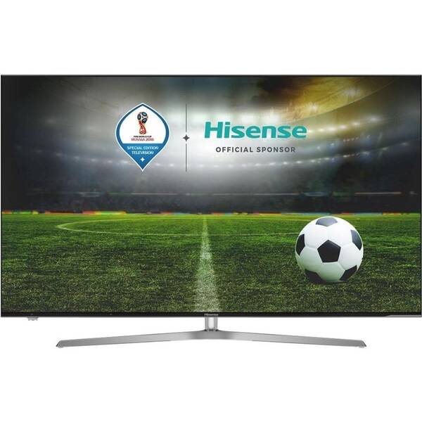 Televize Hisense H55U7A černá/stříbrná

