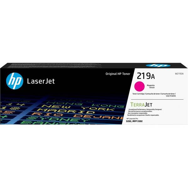 Toner HP 219A, 1200 stran purpurový

