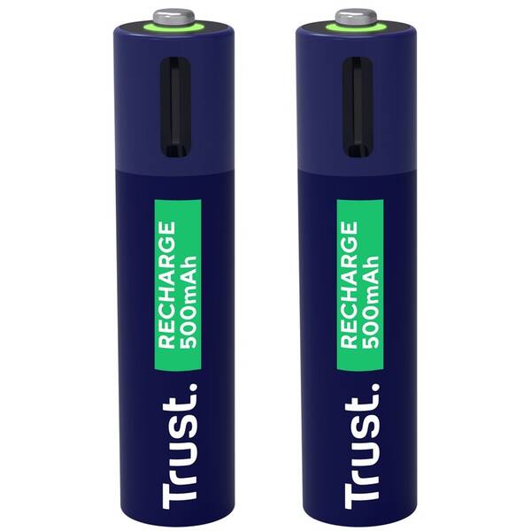 Baterie nabíjecí Trust AAA, USB-C, 2ks 

