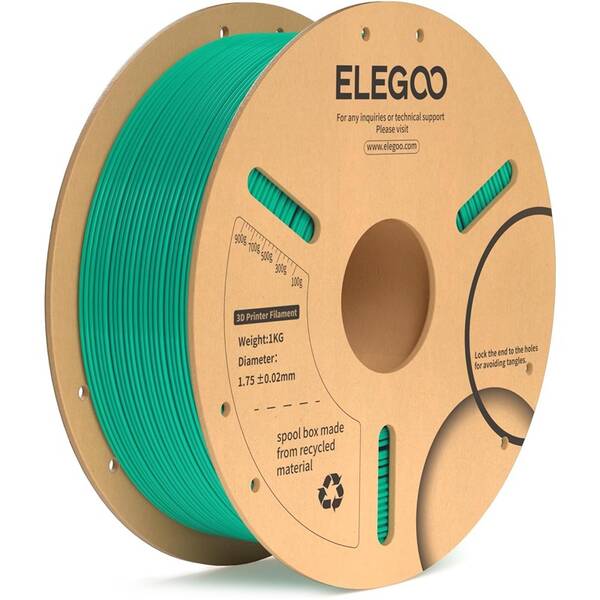 Filament Elegoo PLA+ 1,75mm S zelený

