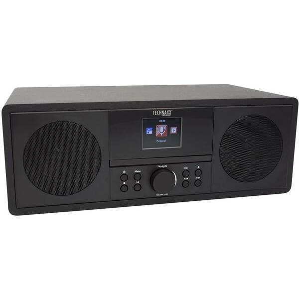 Internetový radiopřijímač s DAB+ Technaxx TX-187 černý

