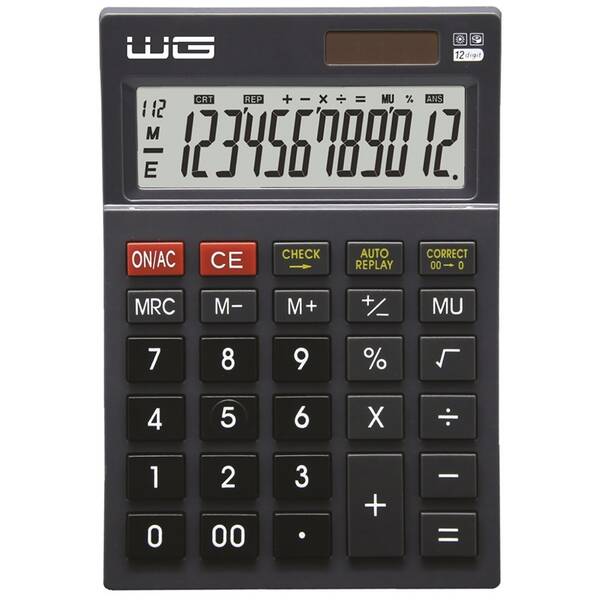 Kalkulačka WG WG1 EffiCalc Office černá

