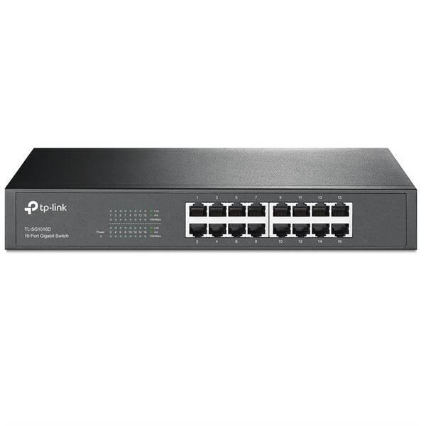 Switch TP-Link TL-SG1016D šedý

