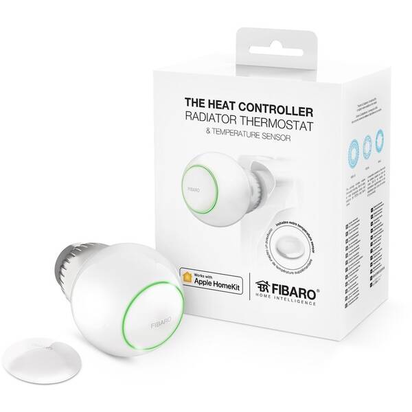 Bezdrátová termohlavice Fibaro a teplotní čidlo pro Apple HomeKit 

