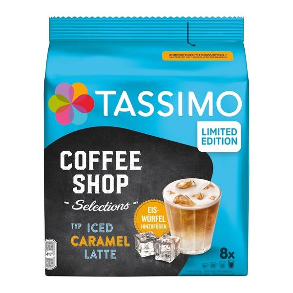 Kapsle pro espressa Tassimo Jacobs Krönung Latte Iced Caramel 268 g 

