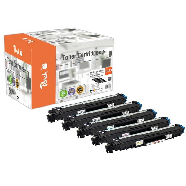Toner Peach Brother TN243, MultiPac Plus, 5x1000 stran   2xB vícebarevný


