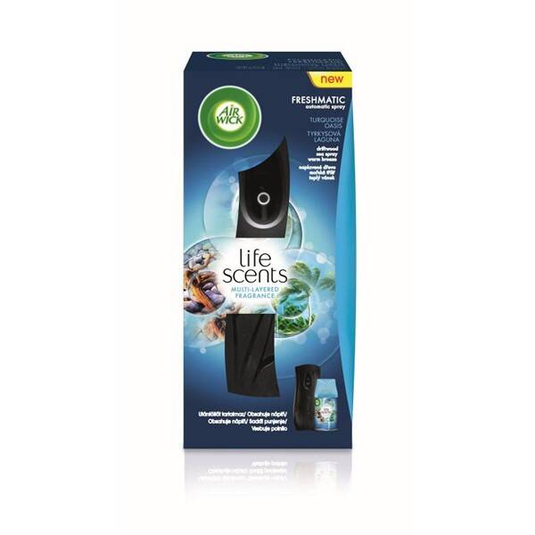 Osvěžovač vzduchu Air Wick FreshMaticTyrkysová laguna, 250 ml 

