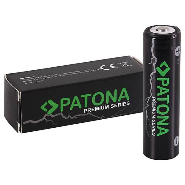 Baterie nabíjecí PATONA Premium Li-lon, 18650, 3500mAh, 3,7V, 1ks 


