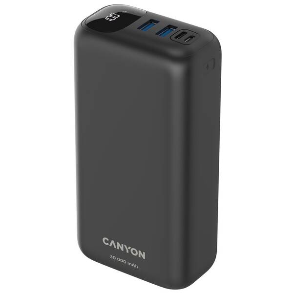 Powerbanka Canyon PB-301B, 30 000 mAh černá

