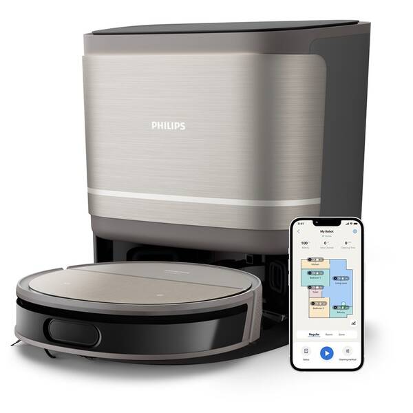 Robotický vysavač Philips XU9100/10 nerez

