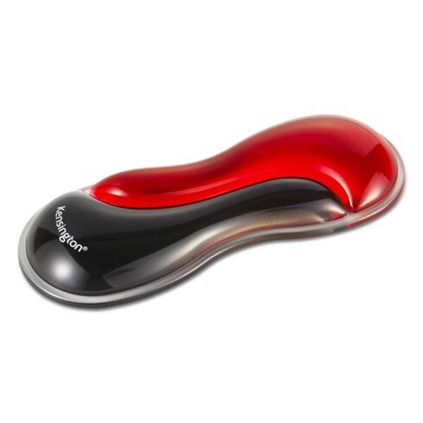 Opěrka zápěstí KENSINGTON Slim Duo Gel Mouse/Trackball Wrist Rest červená

