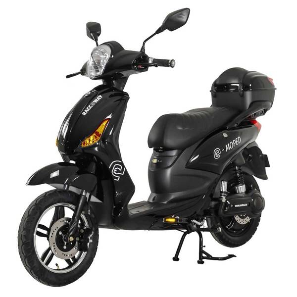 Elektroskútr RACCEWAY E-MOPED černý 20Ah 

