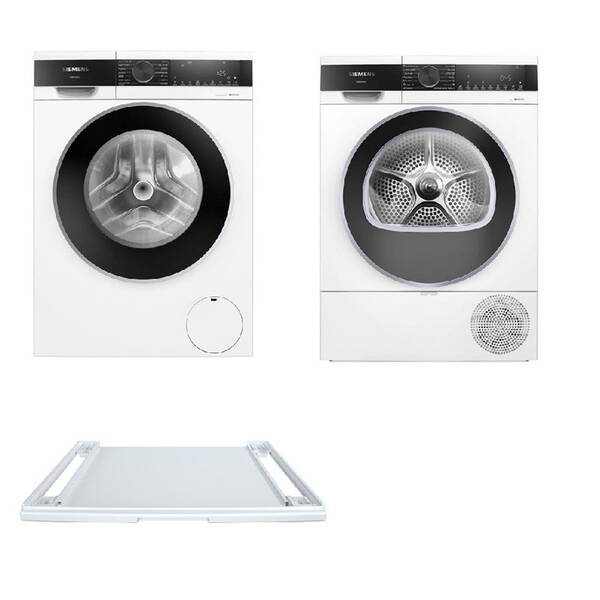Set výrobků Siemens WG44G2Z3CS + WQ43G2AMCS + WZ27400 bílý

