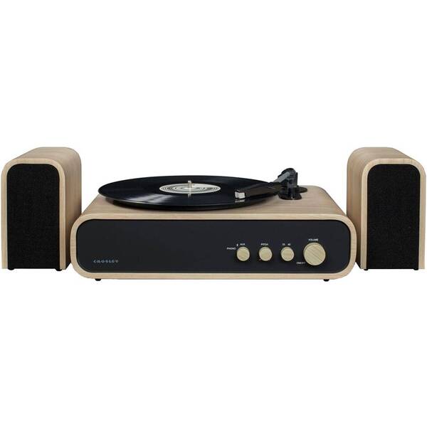Gramofon Crosley Gig černý/hnědý

