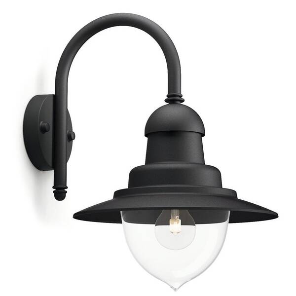 Nástěnné svítidlo Philips Raindrop, 1xE27 černé

