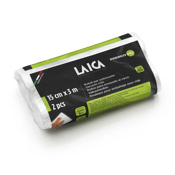 Vakuovací fólie Laica 15 × 300 cm VT3514, 2 ks 

