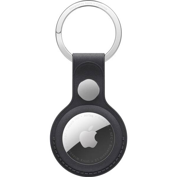 Klíčenka Apple AirTag FineWoven - černá 

