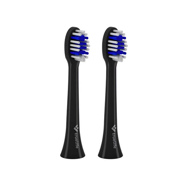 Náhradní hlavice TrueLife SonicBrush Compact Heads Black Whiten (2 ks) černá

