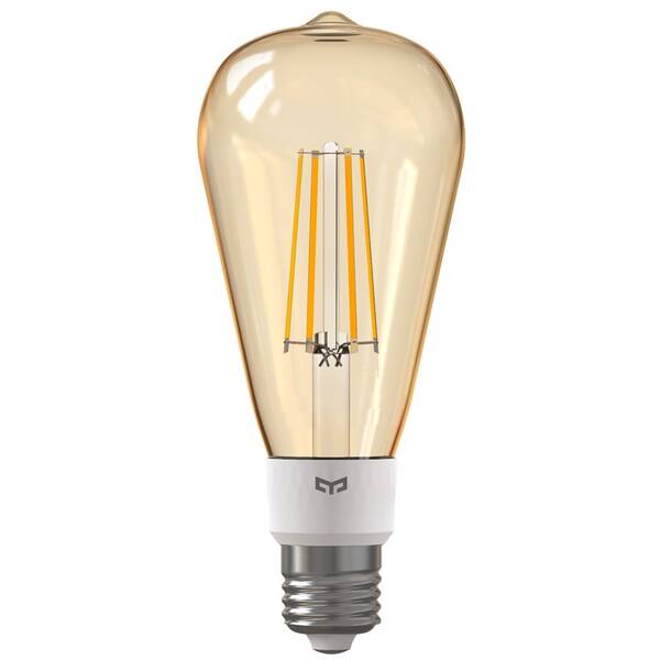Chytrá žárovka Yeelight Smart Filament ST64, E27, 6W, teplá bílá 

