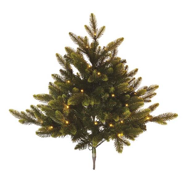 LED dekorace EMOS 40 LED vánoční stromeček, 75 cm, 3x AA, vnitřní, teplá bílá, časovač 

